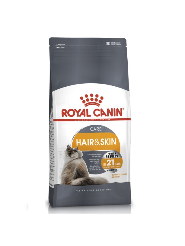 Royal Canin Hair Skin Care 10 кг сухой корм для здоровья кожи и шерсти кошек