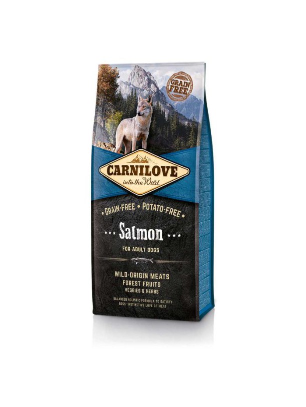 Carnilove Salmon Adult для собак всех пород с лососем 1.5 кг