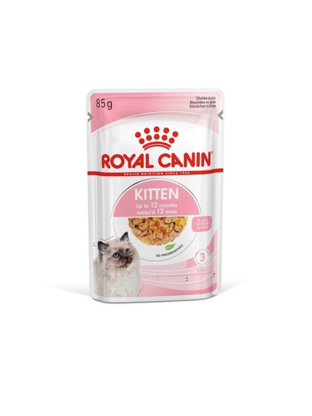 Royal Canin Kitten Instinctive 12x85 г влажный корм в желе для котят