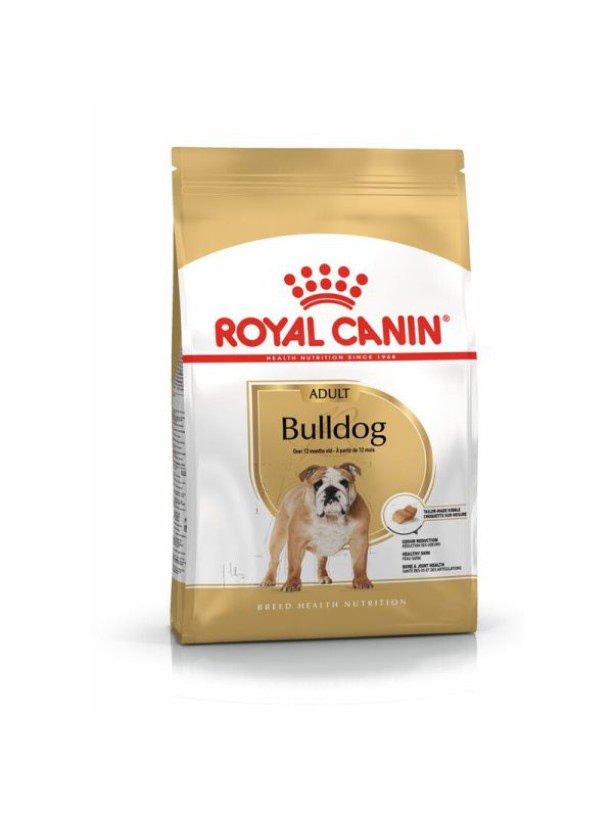 Royal Canin Bulldog Adult 12 кг сухой корм для собак породы Бульдог