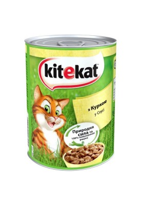 Kitekat консерви з куркою у соусі 400 г