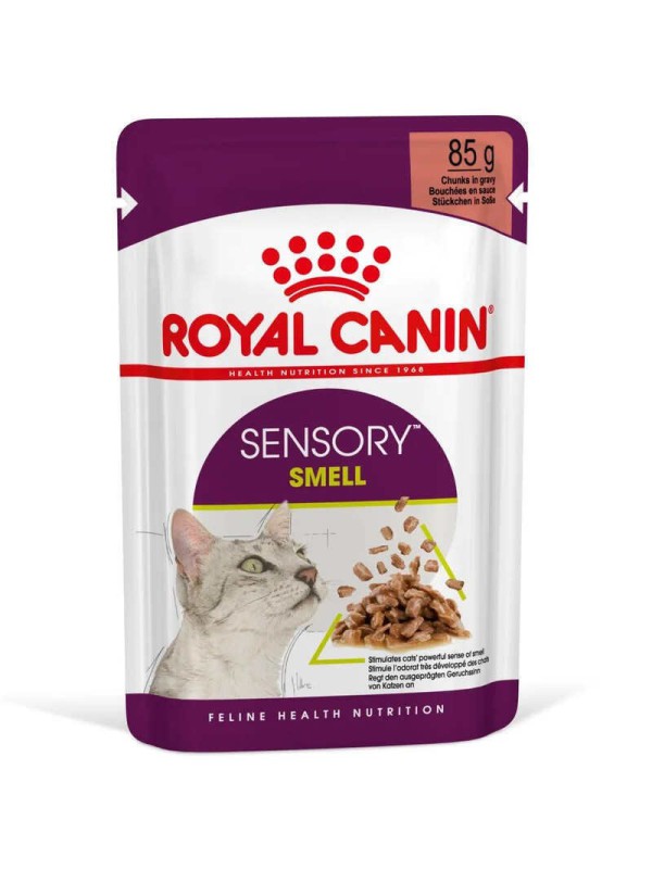 Royal Canin Sensory Smell in Gravy 12х85 г вологий корм у соусі для котів