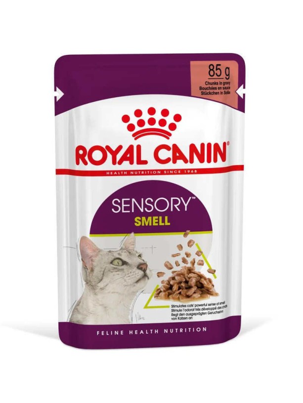 Royal Canin Sensory Smell in Gravy 12х85 г влажный корм в соусе для кошек