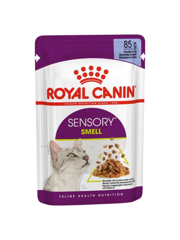 Royal Canin Sensory Smell in Jelly 12×85 г вологий корм у желе для котів
