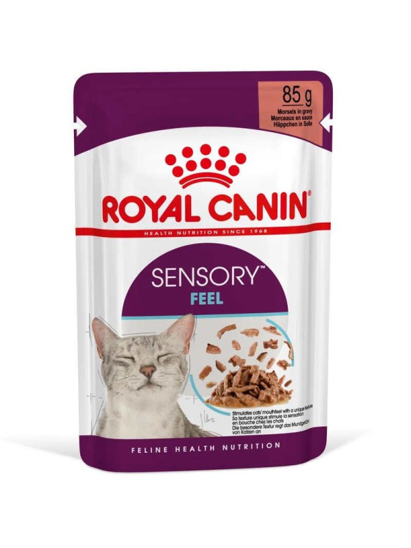 Royal Canin Sensory Feel in Gravy 12х85 г вологий корм у соусі для котів