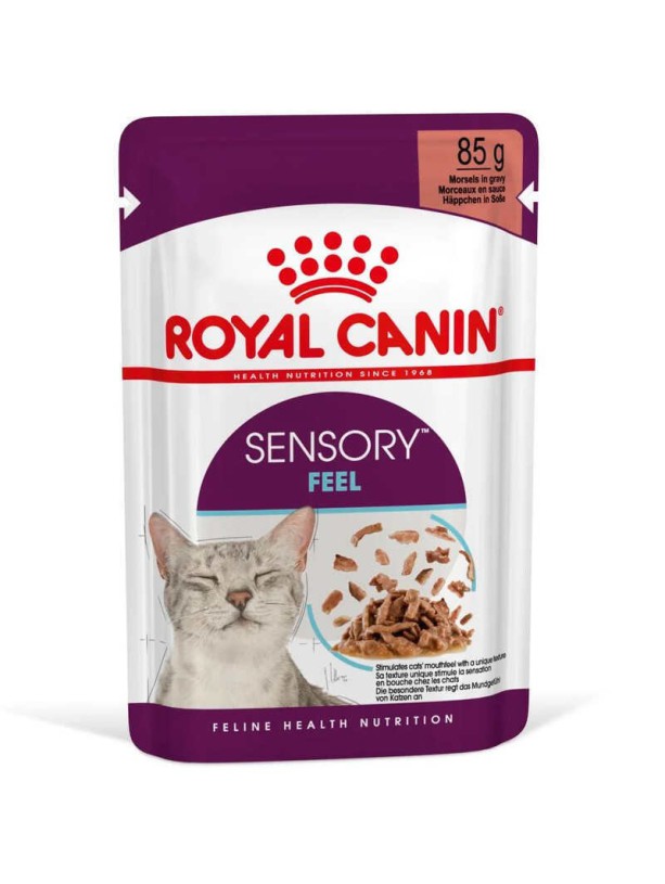 Royal Canin Sensory Feel in Gravy 12х85 г влажный корм в соусе для кошек