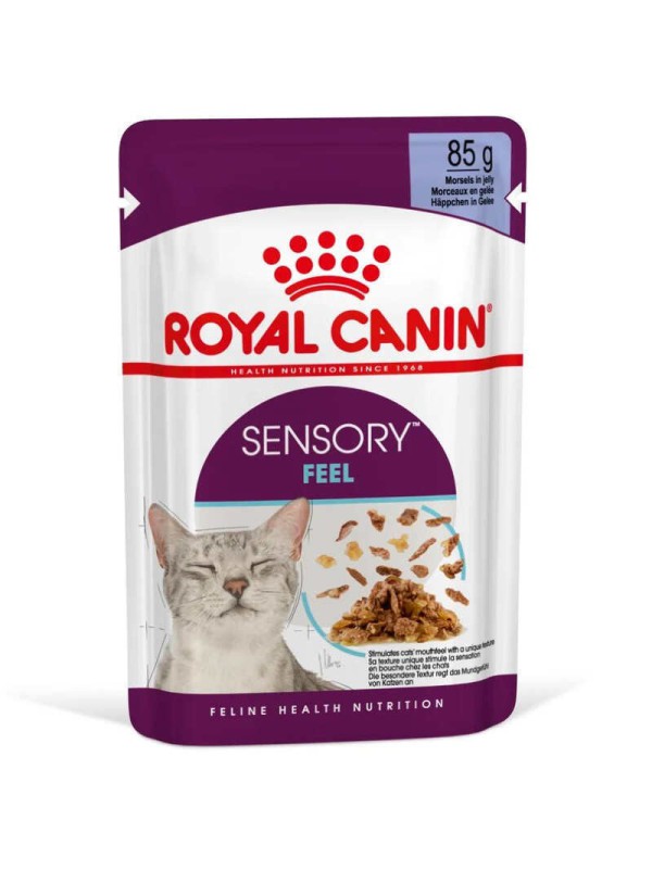 Royal Canin Sensory Feel in Jelly 12х85 г вологий корм у желе для котів