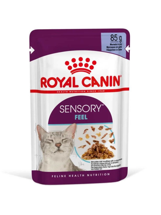 Royal Canin Sensory Feel in Jelly 12х85 г влажный корм в желе для кошек