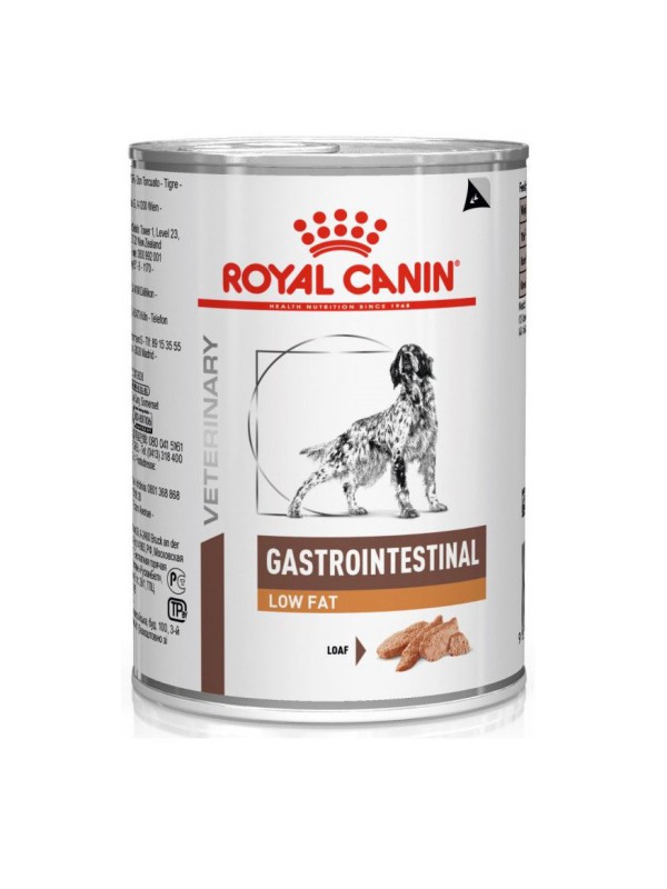 Royal Canin Gastrointestinal Low Fat Cans 12х410 г вологий корм для собак