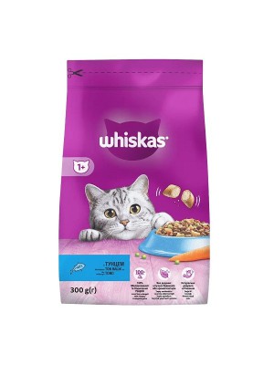 Сухой корм Whiskas для кошек с тунцом 300 г
