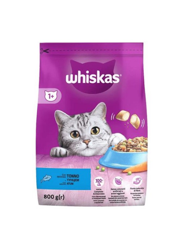 Whiskas для кошек с тунцом 800 г