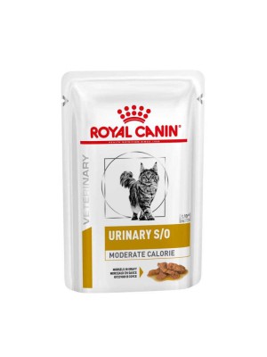 Royal Canin Urinary S/O Feline Moderate Calorie Pouches 12х85 г влажный корм для кошек
