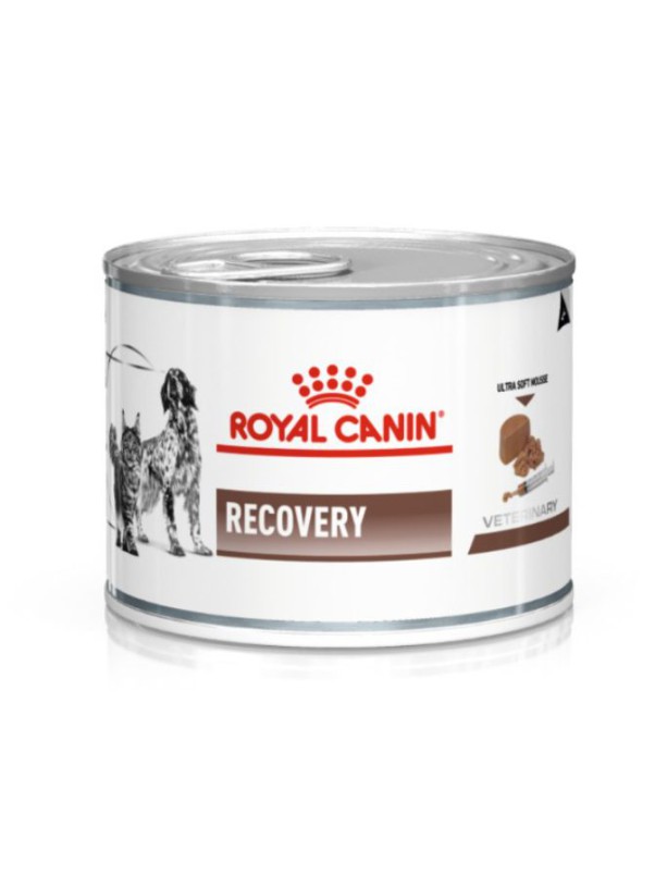Royal Canin Recovery 195 г вологий корм для собак та котів у відновлювальний період після хвороби
