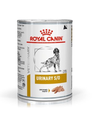 Royal Canin Urinary S/O Cans 12x410 г влажный корм для собак при мочекаменной болезни