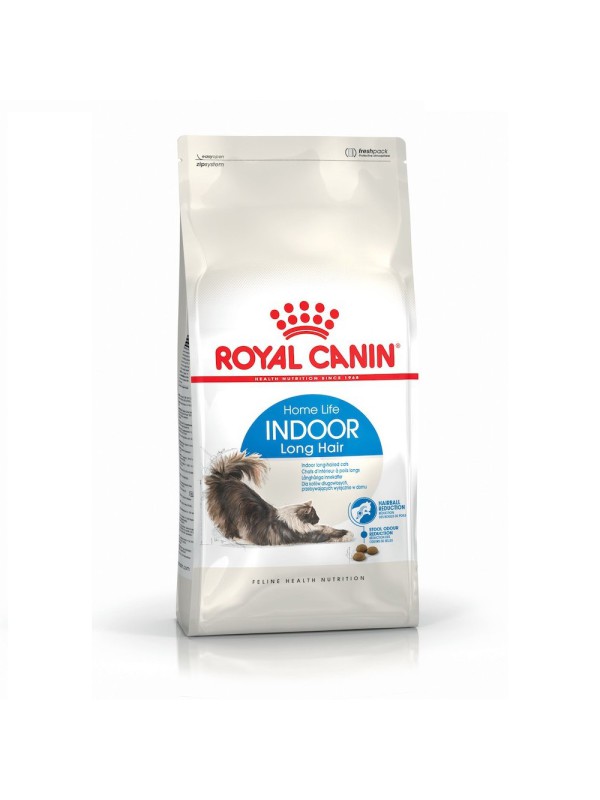 Royal Canin Indoor Long Hair 2 кг сухий корм для довгошерстих котів