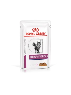 Royal Canin Renal Chicken 12х85 г влажный корм для кошек с курицей