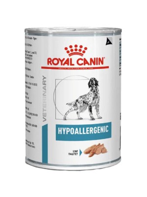 Royal Canin Hypoallergenic Cans 12х400 г влажный корм для собак при пищевой аллергии