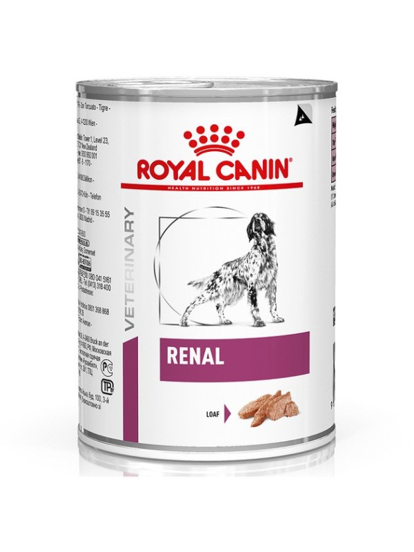 Royal Canin Renal Cans 12х410 г вологий корм для собак при захворюваннях нирок