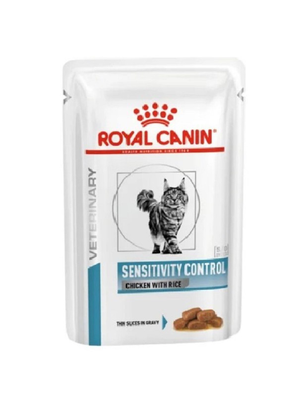Royal Canin Sensitivity Control Pouches 12х85 г влажный корм для кошек при пищевых аллергиях