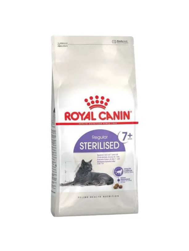 Royal Canin Sterilised 7+ 1.5 кг сухой корм для стерилизованных кошек в возрасте от 7 лет
