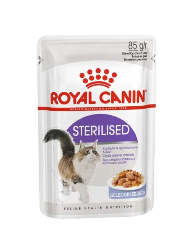 Royal Canin Sterilised Jelly 12х85 г влажный корм для стерилизованных кошек в желе