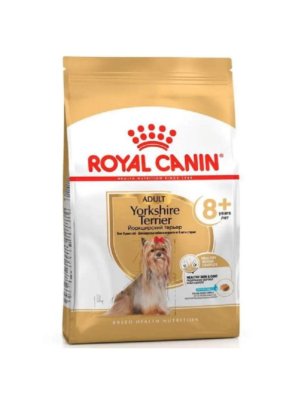 Royal Canin Yorkshire Terrier Ageing 8+ 1.5 кг сухий корм для собак, що старіють