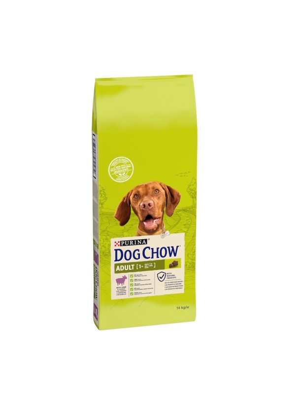 Dog Chow Adult Lamb 14 кг сухой корм для собак с ягненком