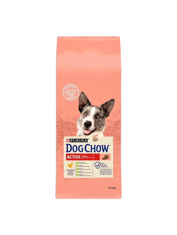 Dog Chow Active Chicken Adult 14 кг сухий корм для собак з куркою
