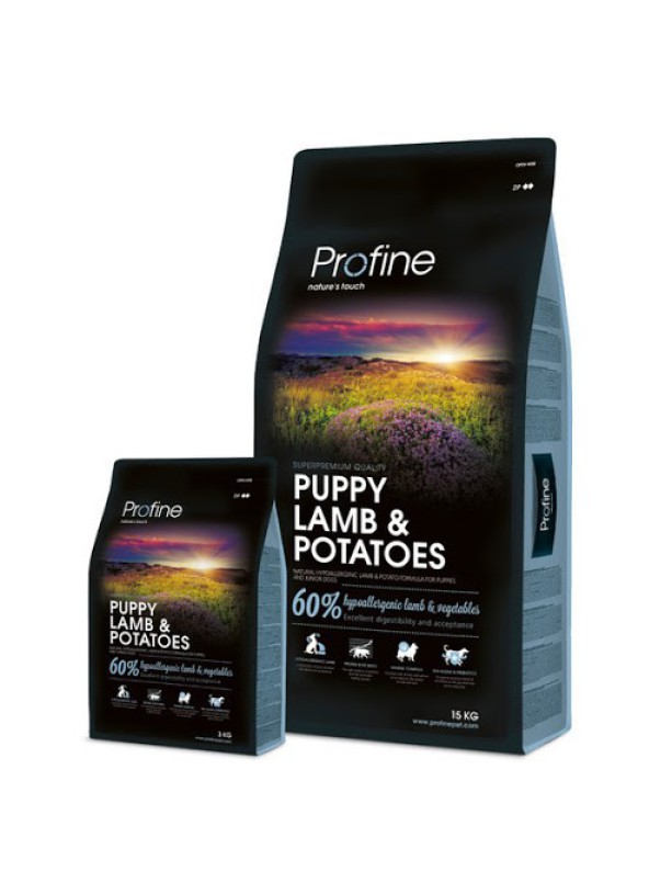 Profine Puppy Lamb Potatoes для щенков с ягненком 15 кг