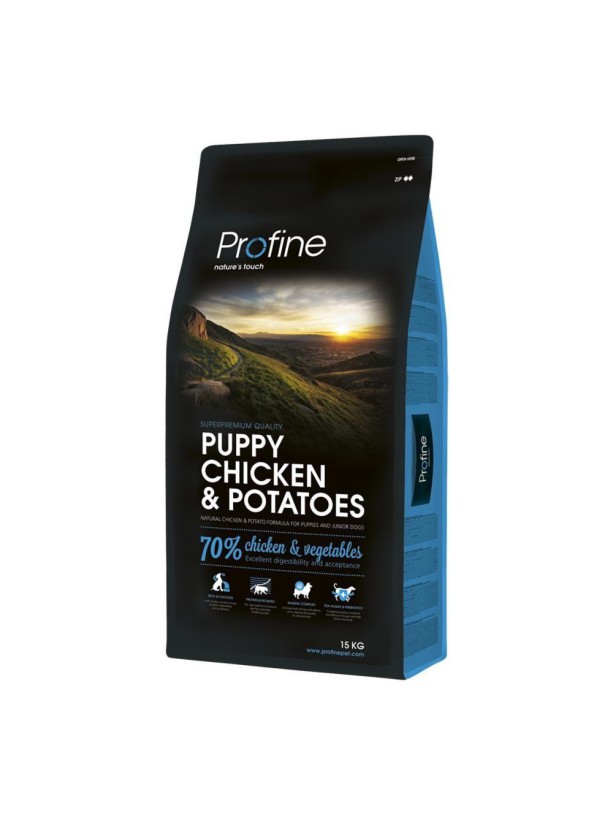 Profine Puppy Chicken Potatoes для щенков с курицей 15 кг