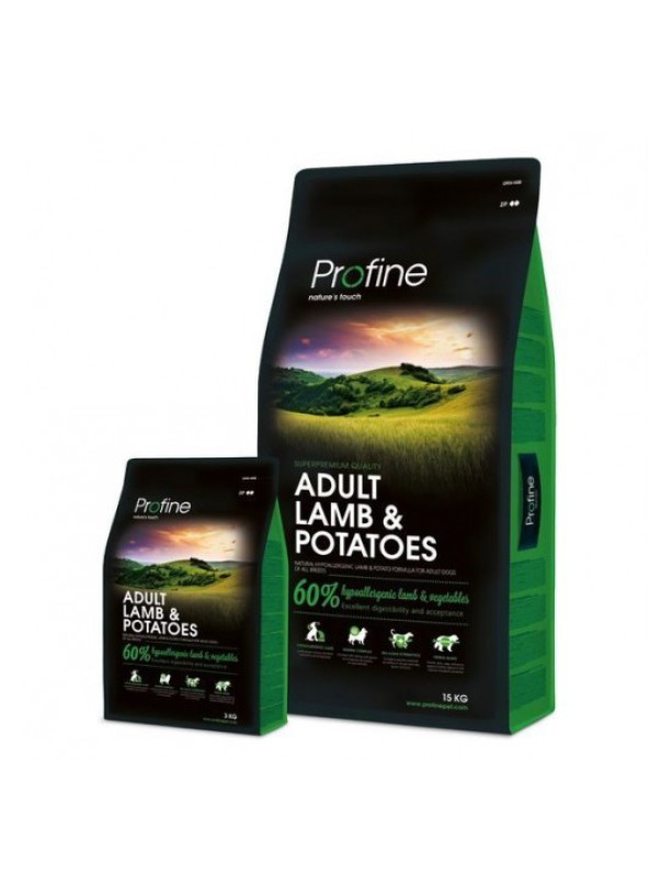 Profine Adult Lamb для собак всех пород с ягненком 15 кг