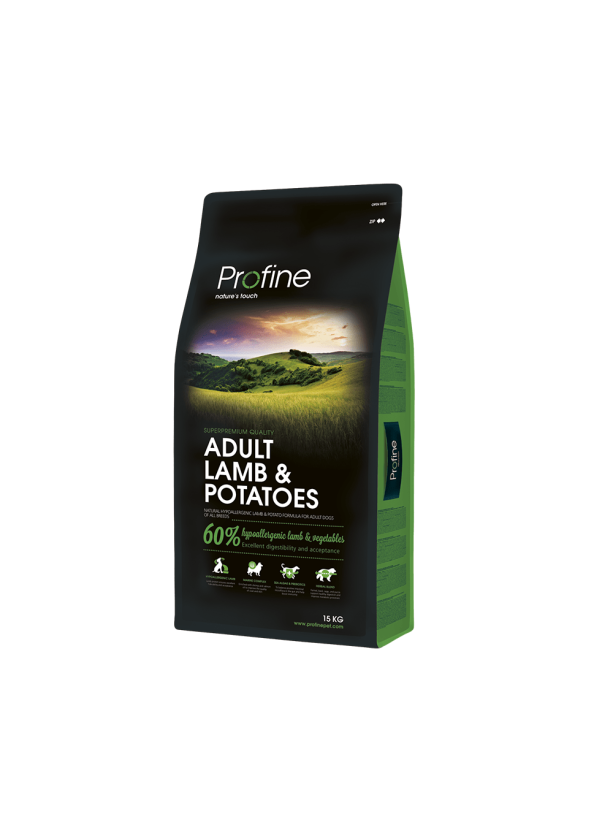 Profine Adult Lamb для собак всех пород с ягненком 15 кг