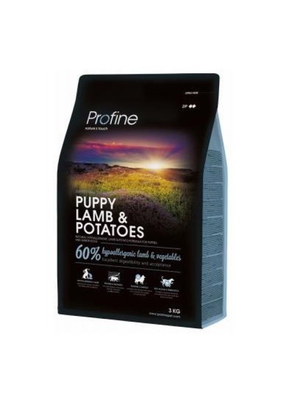 Profine Puppy Lamb Potatoes для щенков с ягненком 15 кг