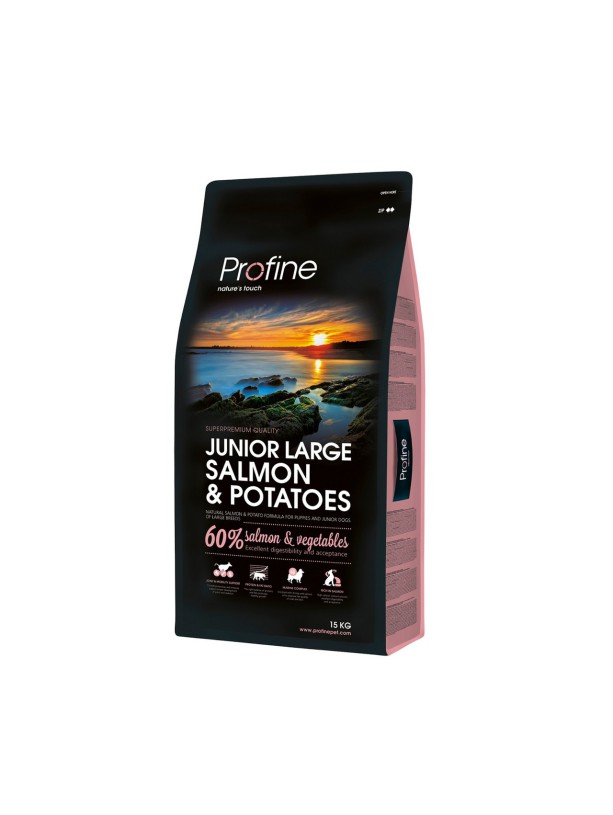Profine Junior Large Breed Salmon для цуценят з лососем 15 кг