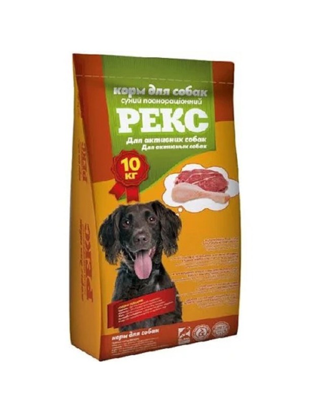 Рекс Актив для собак всех пород 10 кг