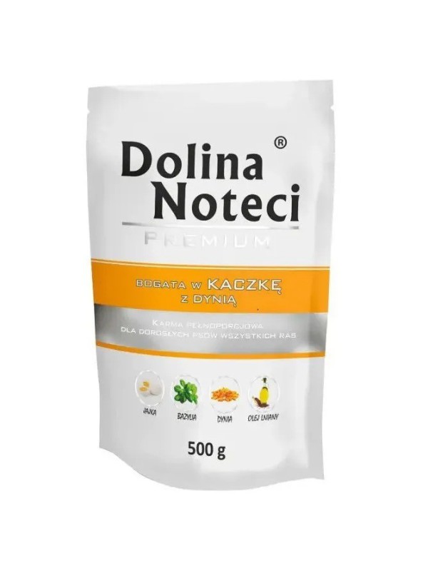 Dolina Noteci (Долина Нотечі) Premium 500 г вологий корм для собак з качкою та гарбузом