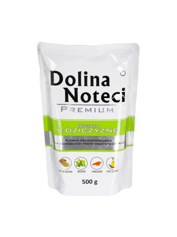 Dolina Noteci (Долина Нотечи) Premium 500 г влажный корм для собак с дичью