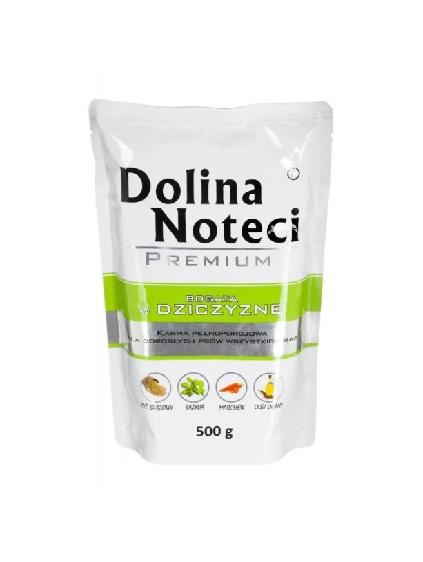 Dolina Noteci (Долина Нотечі) Premium 500 г вологий корм для собак з дичиною