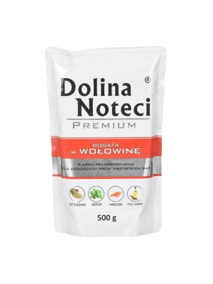 Dolina Noteci (Долина Нотечи) Premium 500 г влажный корм для собак с говядиной