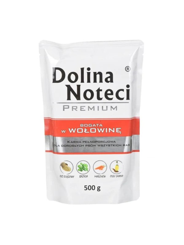 Dolina Noteci (Долина Нотечи) Premium 500 г влажный корм для собак с говядиной