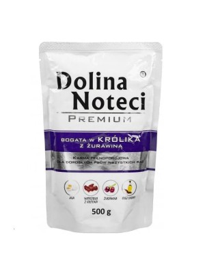 Dolina Noteci (Долина Нотечи) Premium 500 г влажный корм для собак с кроликом и клюквой