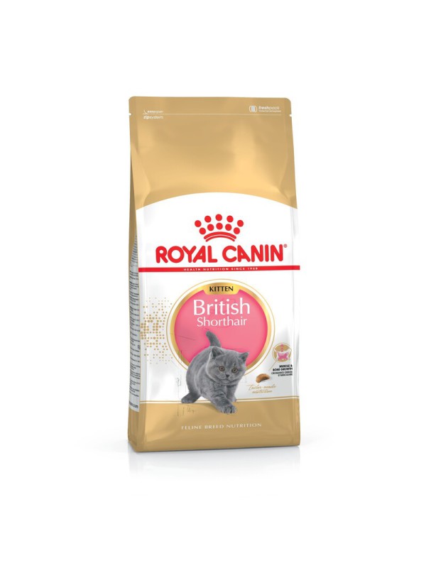 Royal Canin British Shorthair Kitten 400 г сухий корм для кошенят породи Британець