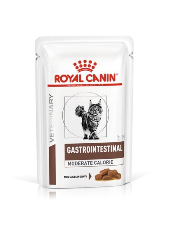 Royal Canin Gastrointestinal Moderate Calorie 12х85 г вологий корм для котів у соусі