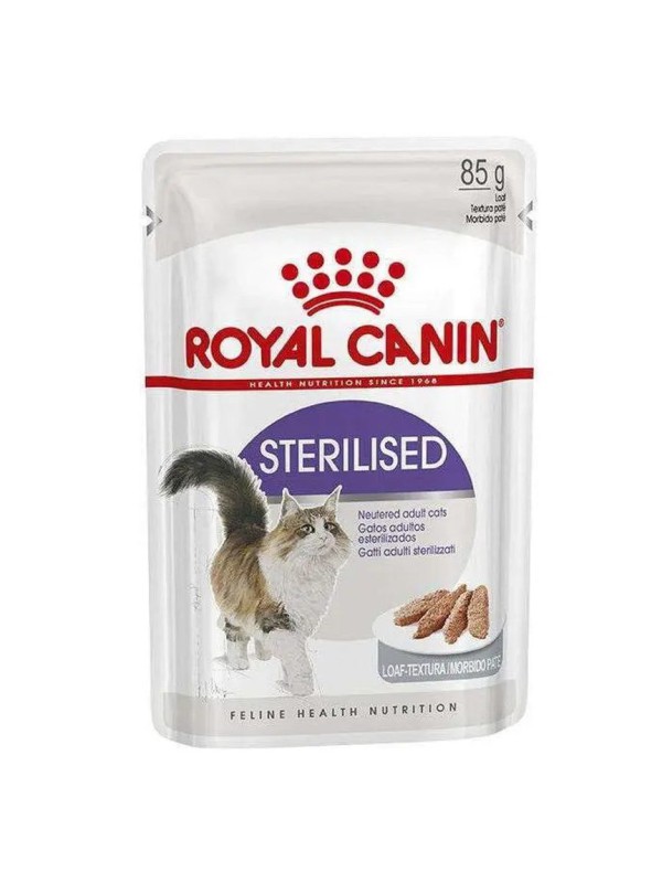Royal Canin Sterilised Loaf 12х85 г вологий корм для стерилізованих котів у паштеті для котів