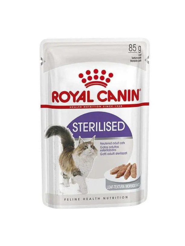 Royal Canin Sterilised Loaf 12х85 г влажный корм для стерилизованных кошек в паштете для кошек