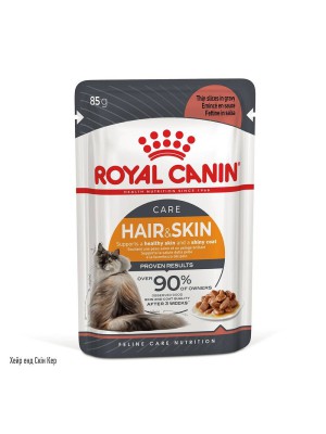 Royal Canin Hair & Skin Care in gravy 12х85 г влажный корм в соусе для кошек