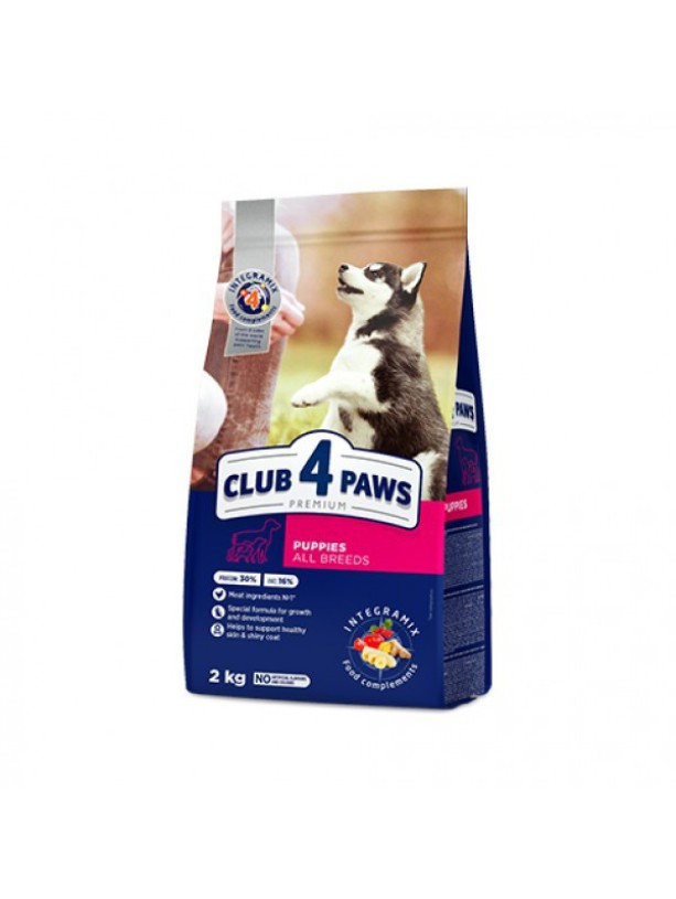 Клуб 4 Лапи Premium Puppies All Breeds для цуценят усіх порід 2 кг