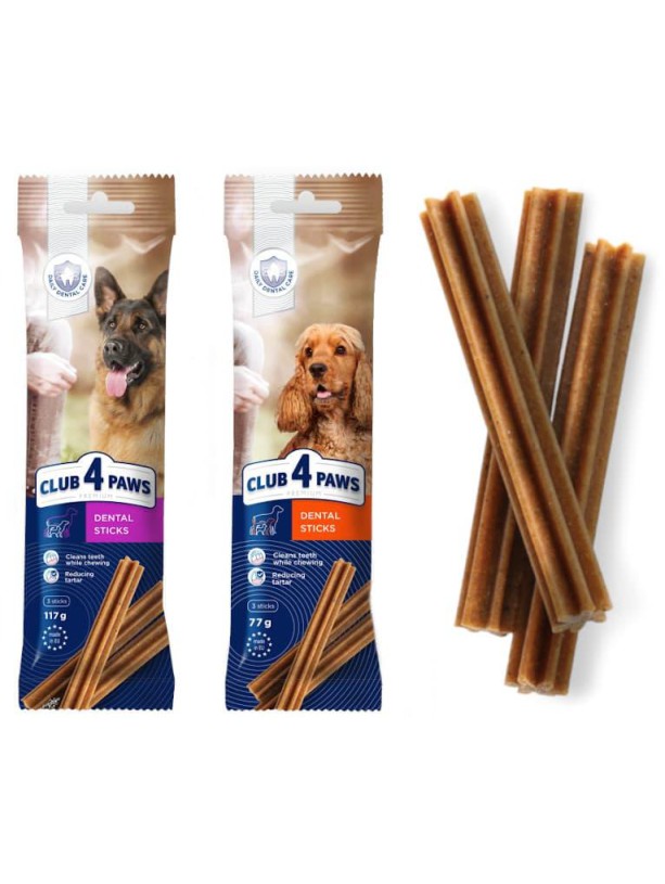 Клуб 4 Лапи Premium Dental Sticks для собак великих порід 117 г