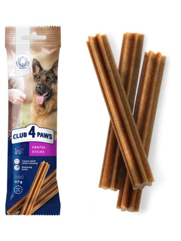 Клуб 4 Лапи Premium Dental Sticks для собак великих порід 117 г