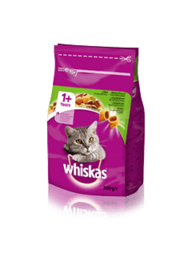 Whiskas для кошек с ягненком 300 г